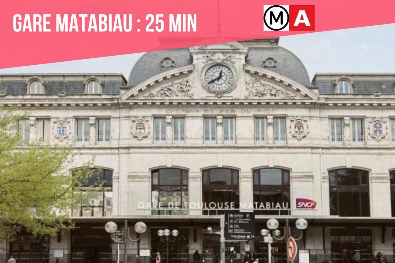 Ferienwohnung Expat Renting - L'Original - La Cepiere - Parking Toulouse Exterior foto